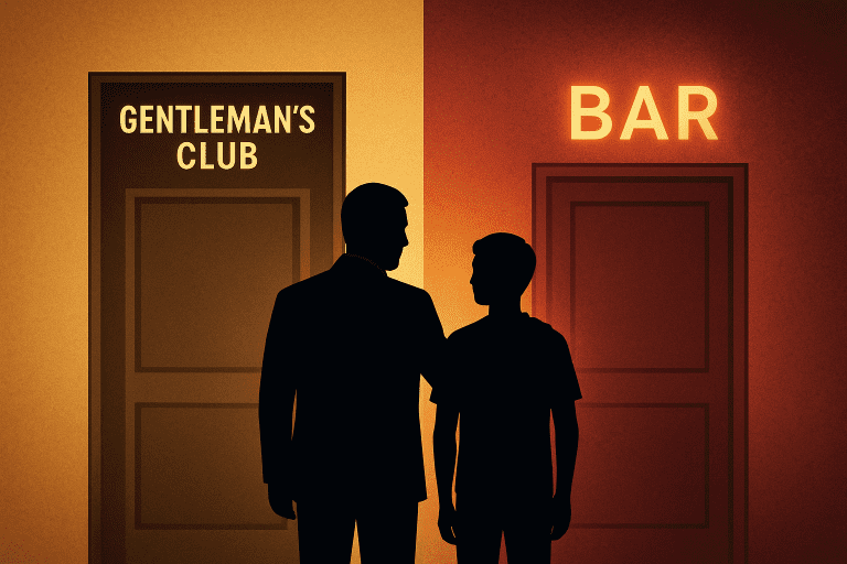 After showing me both sides of bar culture, he simply asked: “Which one do you prefer?”